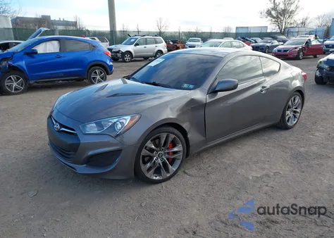 2013 Hyundai Genesis 2.0T R-Spec из США, поврежденный, VIN KMHHT6KD5DU093542